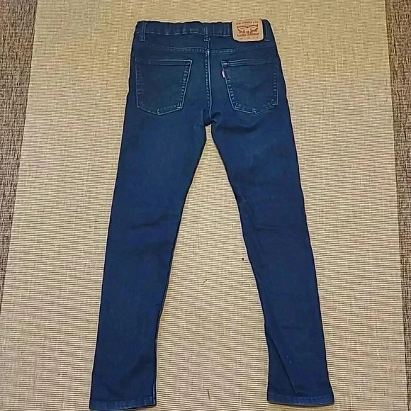 Girls LEVI'S 510 Skinny  Jeans - Dark Wash - size 12 - Picture 4 of 5
